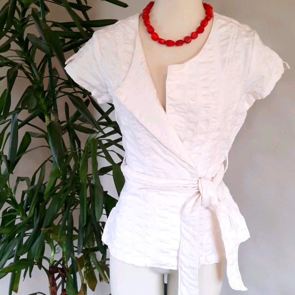 Tulle L. A. Wrap Top